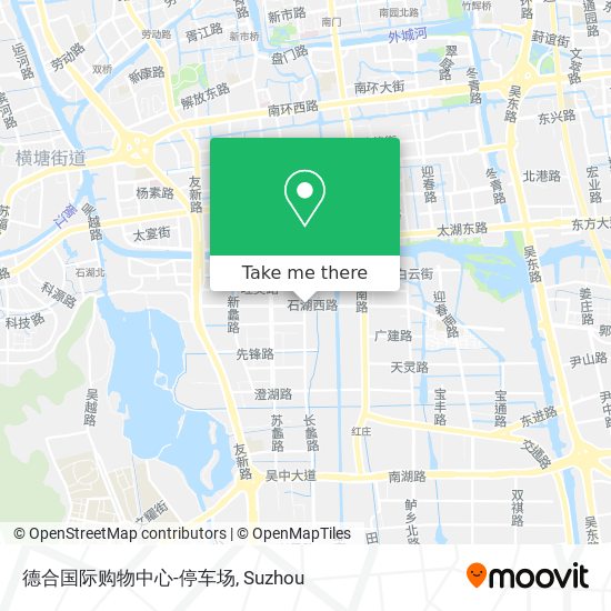 德合国际购物中心-停车场 map