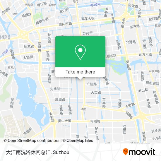 大江南洗浴休闲总汇 map
