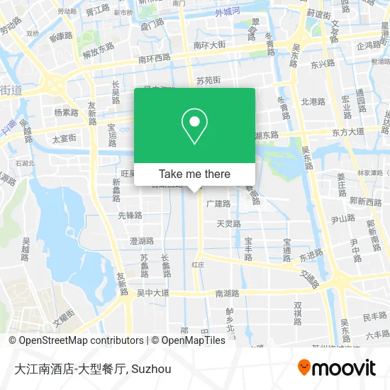 大江南酒店-大型餐厅 map
