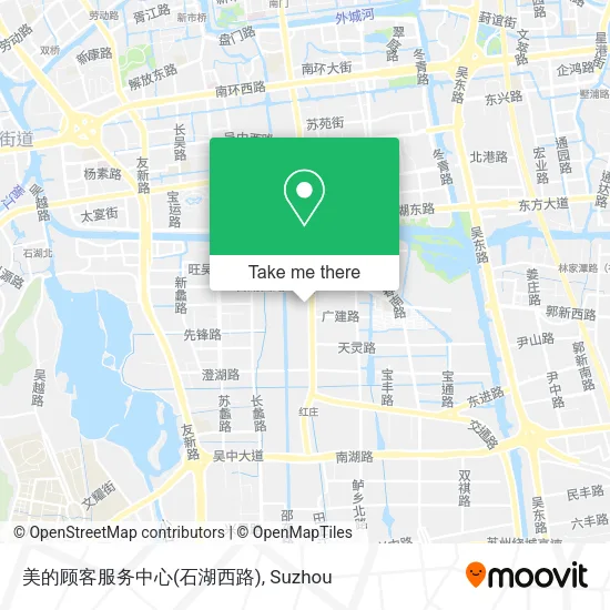 美的顾客服务中心(石湖西路) map