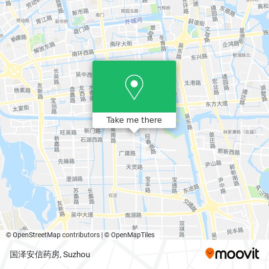 国泽安信药房 map