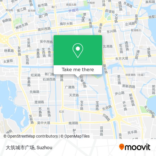 大筑城市广场 map