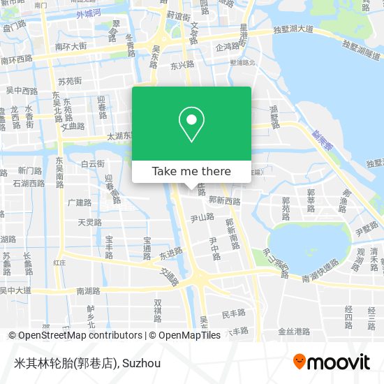 米其林轮胎(郭巷店) map