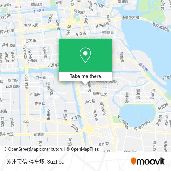 苏州宝信-停车场 map