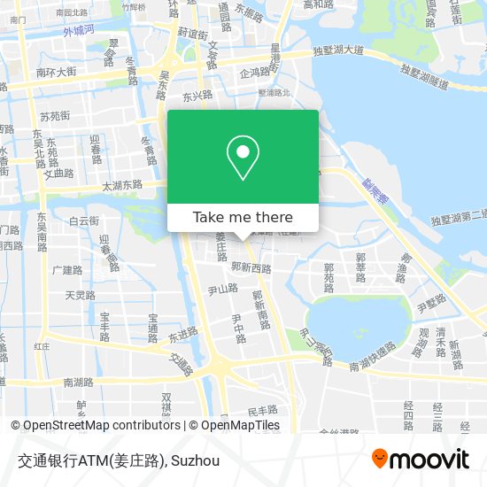 交通银行ATM(姜庄路) map