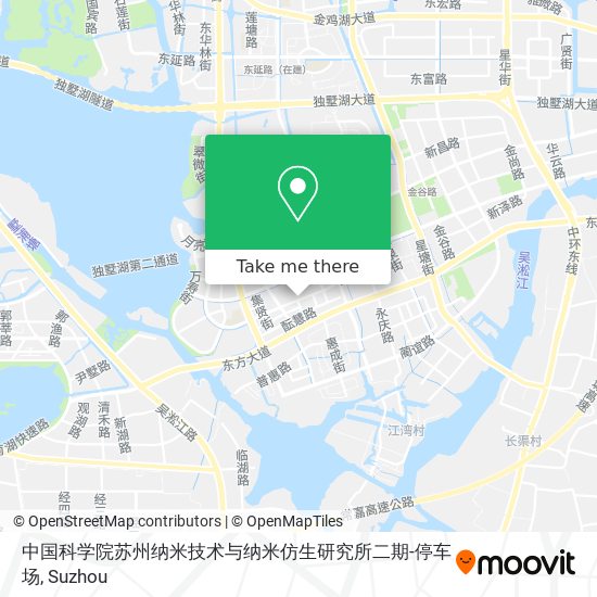 中国科学院苏州纳米技术与纳米仿生研究所二期-停车场 map