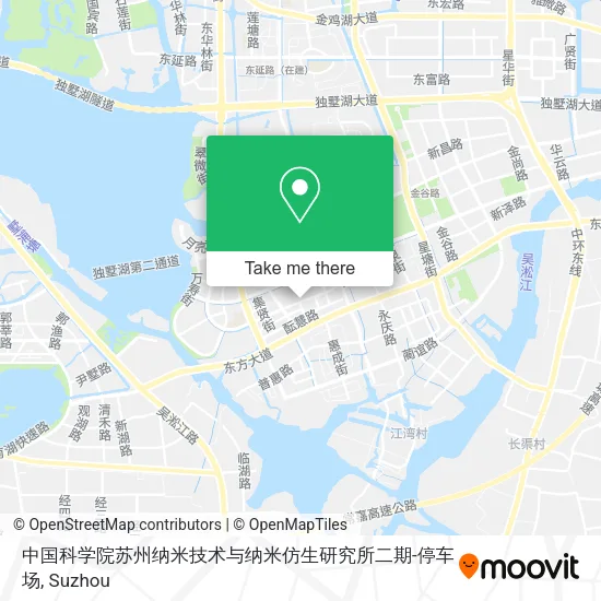 中国科学院苏州纳米技术与纳米仿生研究所二期-停车场 map