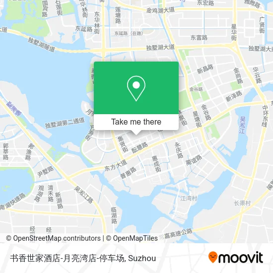 书香世家酒店-月亮湾店-停车场 map