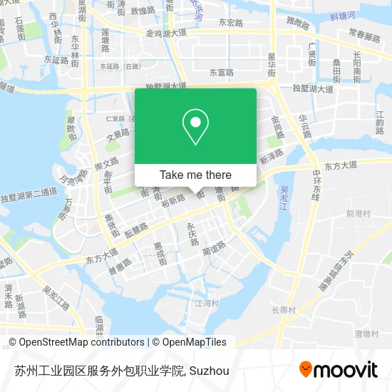 苏州工业园区服务外包职业学院 map