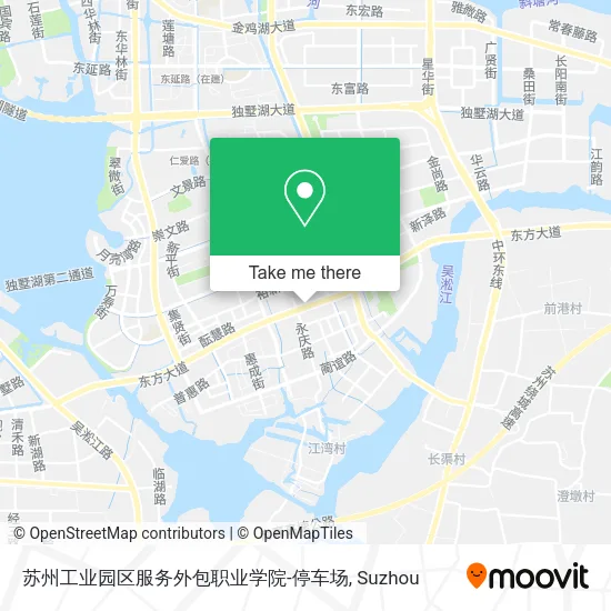 苏州工业园区服务外包职业学院-停车场 map