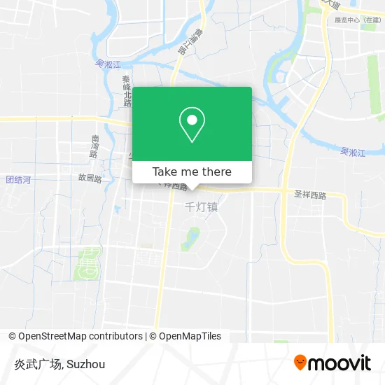 炎武广场 map
