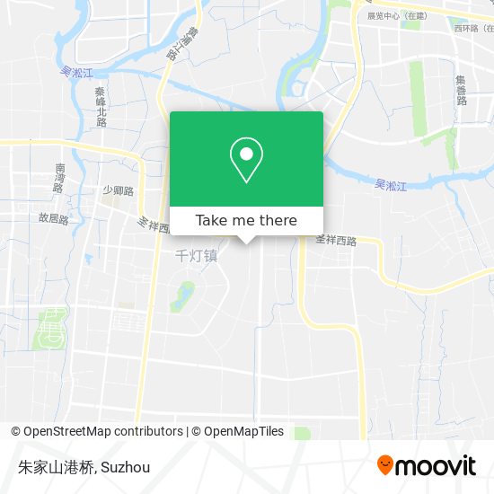 朱家山港桥 map