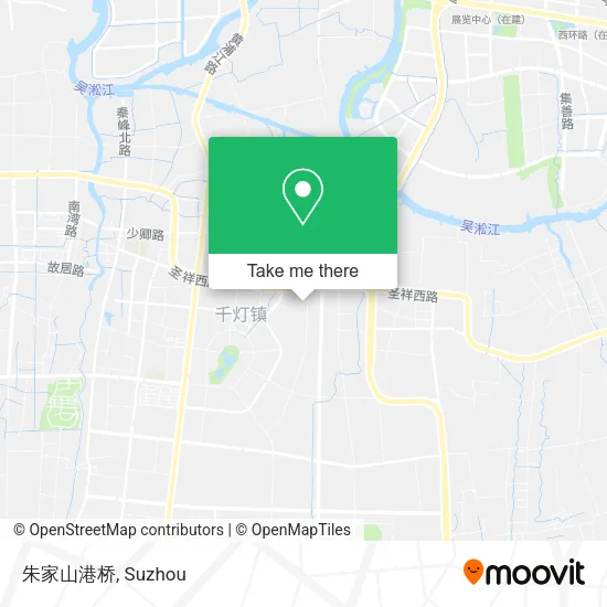 朱家山港桥 map