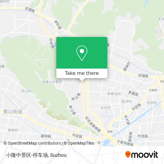 小隆中景区-停车场 map