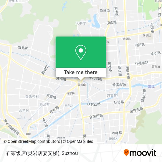 石家饭店(灵岩店宴宾楼) map