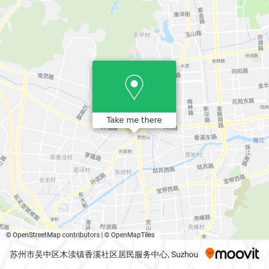 苏州市吴中区木渎镇香溪社区居民服务中心 map