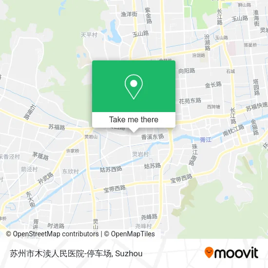 苏州市木渎人民医院-停车场 map