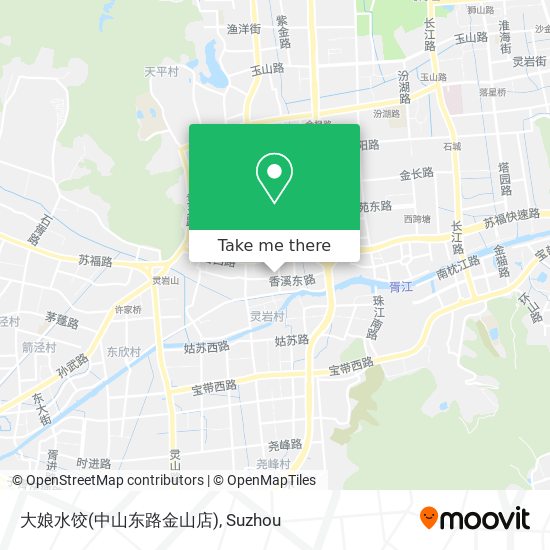 大娘水饺(中山东路金山店) map