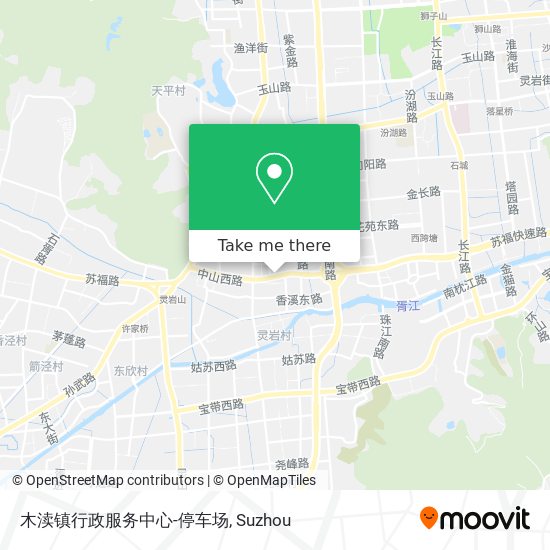 木渎镇行政服务中心-停车场 map