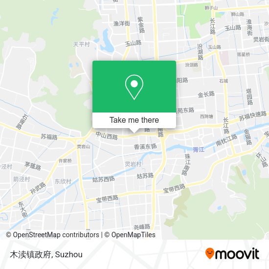 木渎镇政府 map