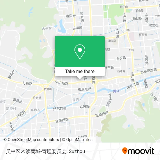 吴中区木渎商城-管理委员会 map