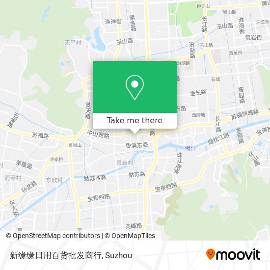 新缘缘日用百货批发商行 map