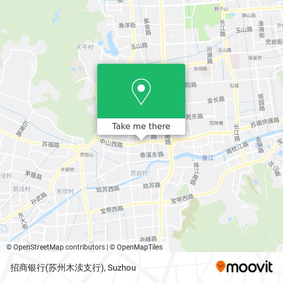 招商银行(苏州木渎支行) map
