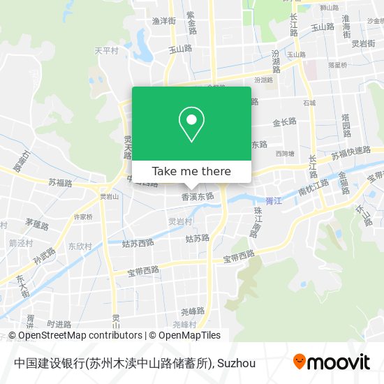 中国建设银行(苏州木渎中山路储蓄所) map