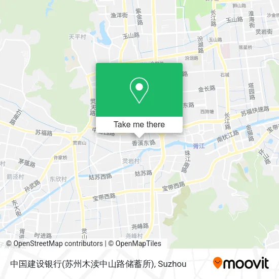 中国建设银行(苏州木渎中山路储蓄所) map