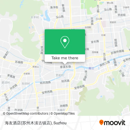 海友酒店(苏州木渎古镇店) map