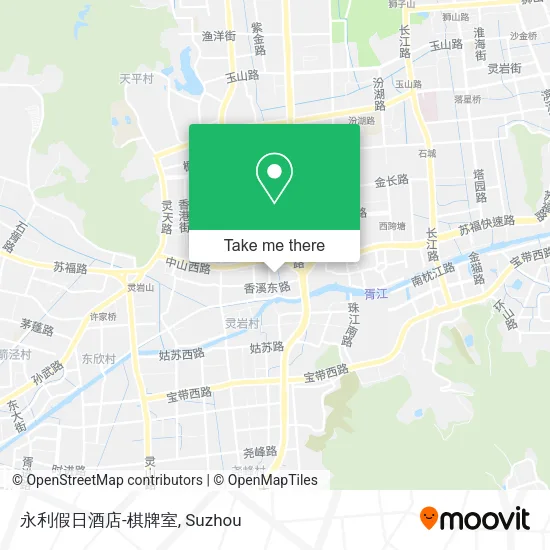 永利假日酒店-棋牌室 map