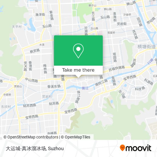 大运城-真冰溜冰场 map