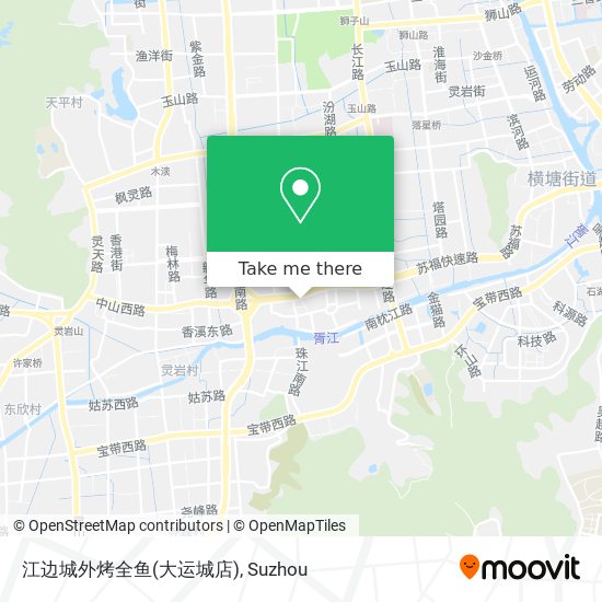 江边城外烤全鱼(大运城店) map