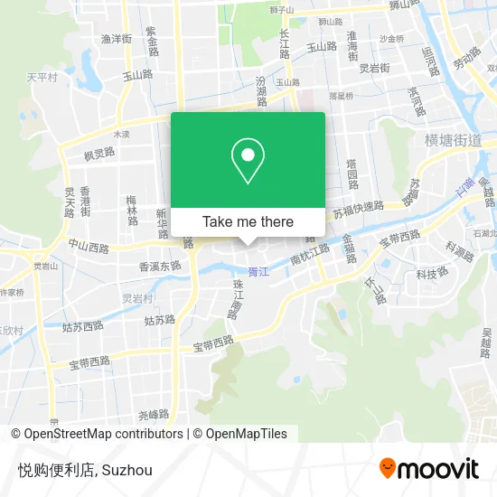 悦购便利店 map