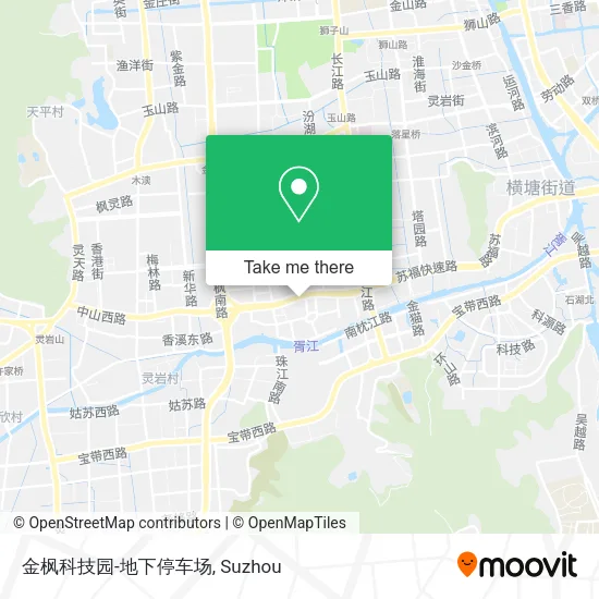 金枫科技园-地下停车场 map