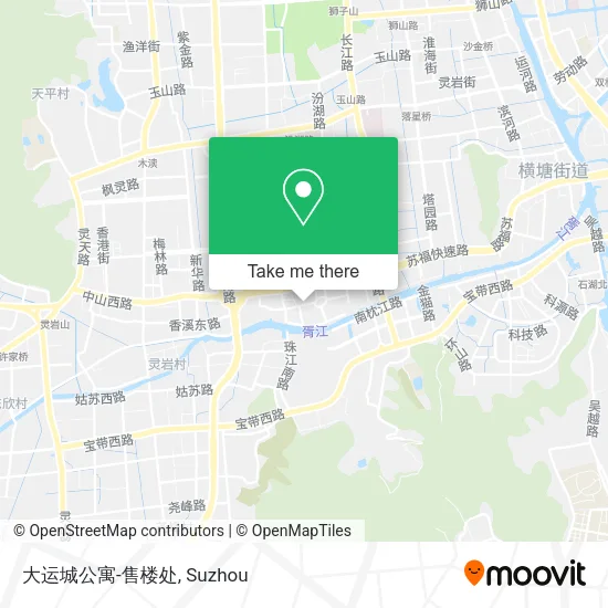 大运城公寓-售楼处 map