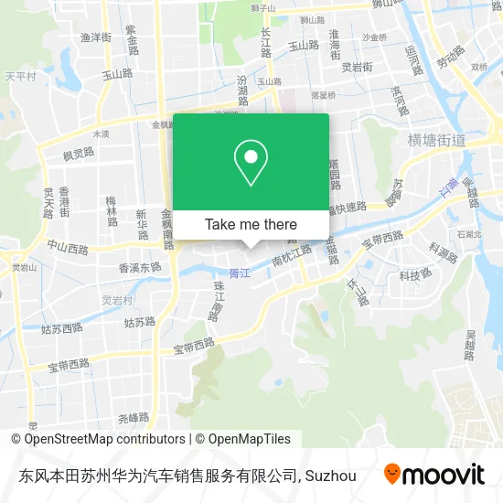 东风本田苏州华为汽车销售服务有限公司 map