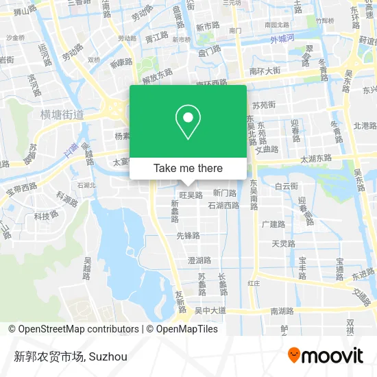 新郭农贸市场 map