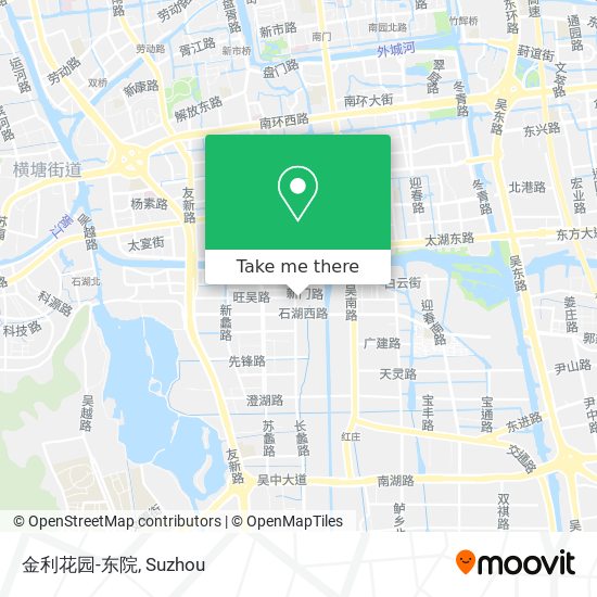 金利花园-东院 map