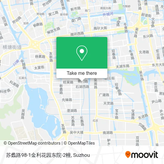 苏蠡路98-1金利花园东院-2幢 map