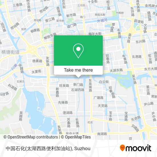 中国石化(太湖西路便利加油站) map