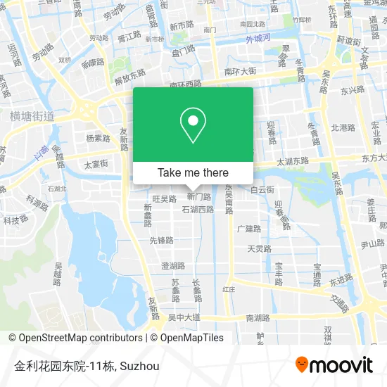 金利花园东院-11栋 map