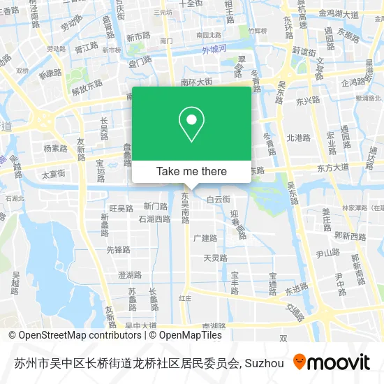 苏州市吴中区长桥街道龙桥社区居民委员会 map