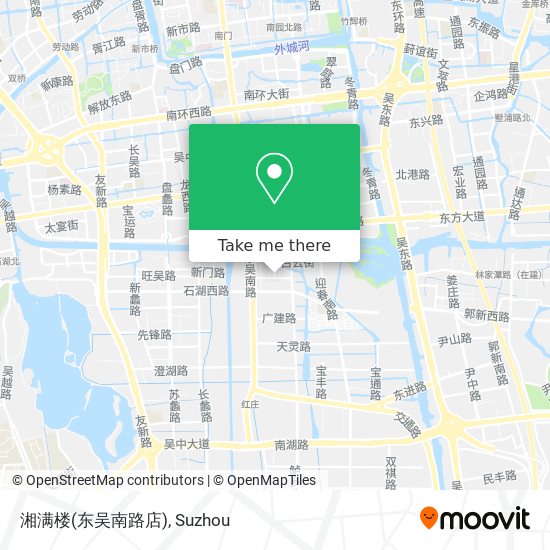 湘满楼(东吴南路店) map