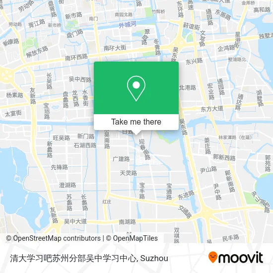 清大学习吧苏州分部吴中学习中心 map