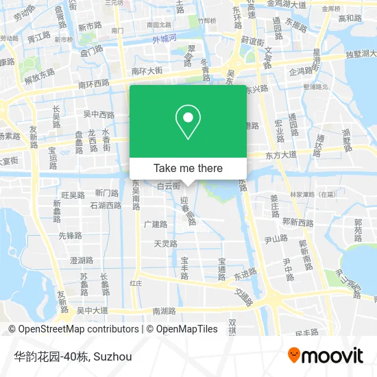 华韵花园-40栋 map