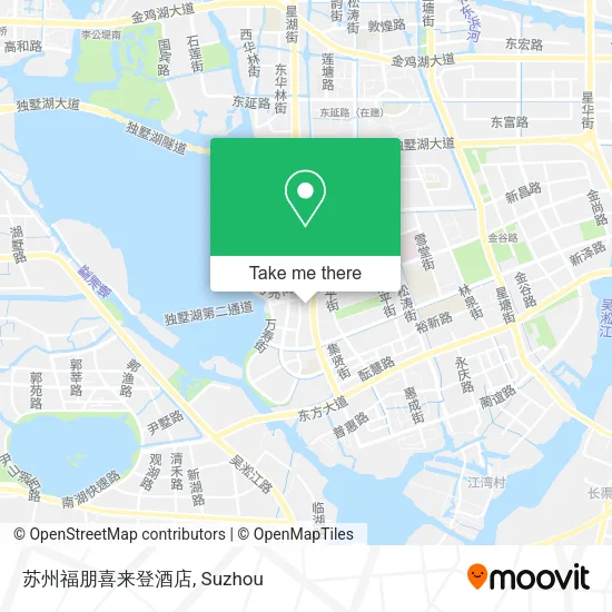 苏州福朋喜来登酒店 map