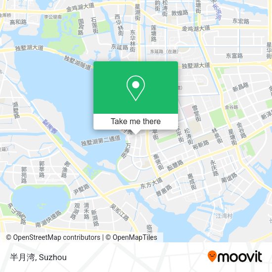 半月湾 map