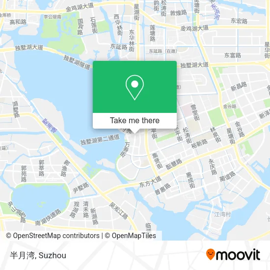 半月湾 map