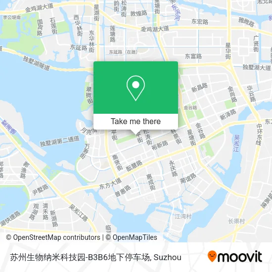 苏州生物纳米科技园-B3B6地下停车场 map